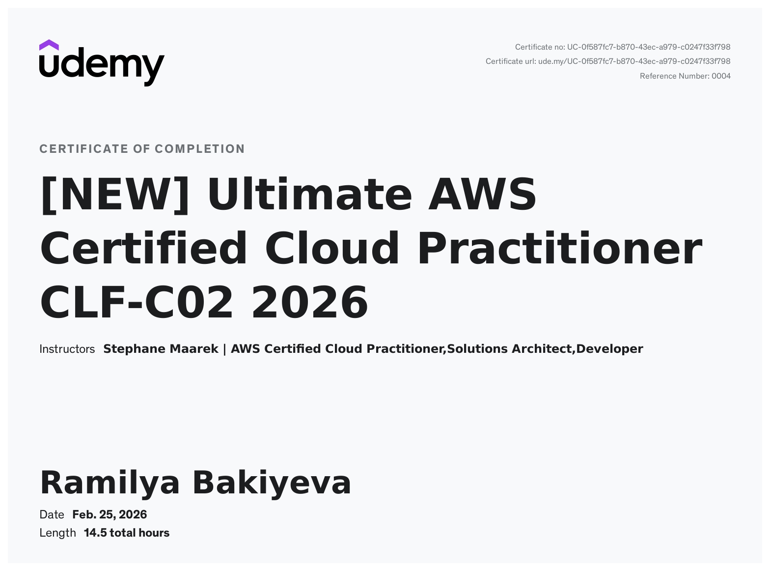 Data Analytics Certificate